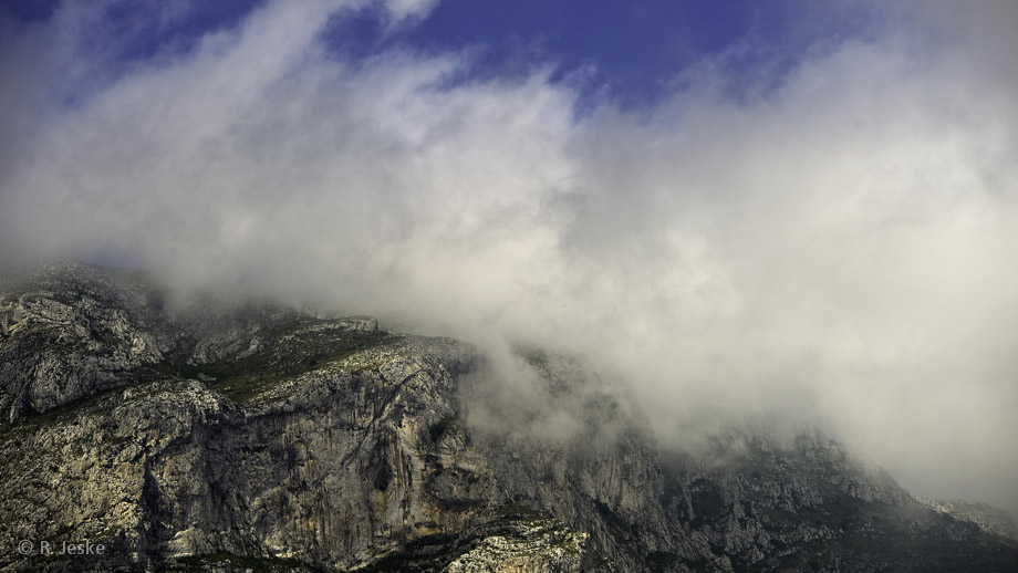 Blick auf den Montgó von Dénia