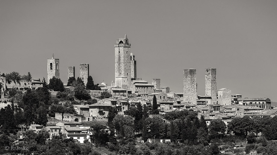 Panorama von San Gimignano
