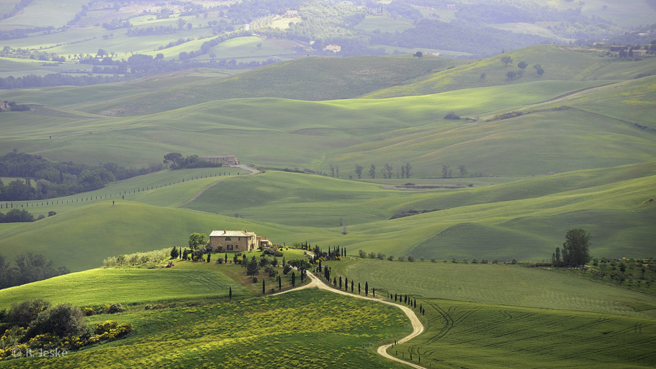 Südliche Toskana bei Pienza